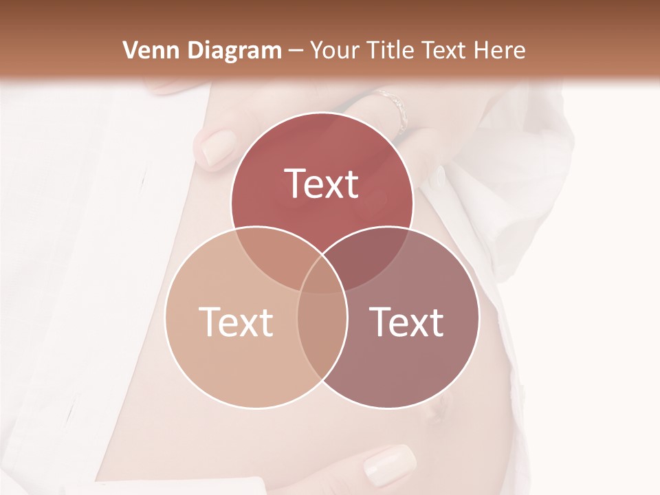 Navel Parent Feminine PowerPoint Template