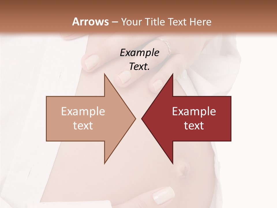 Navel Parent Feminine PowerPoint Template