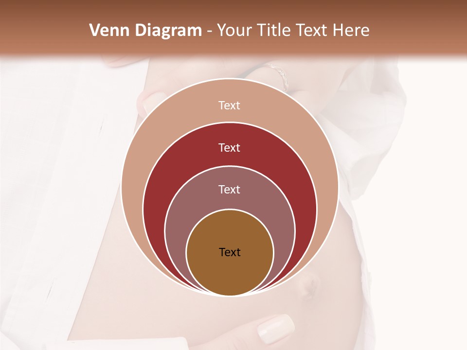 Navel Parent Feminine PowerPoint Template