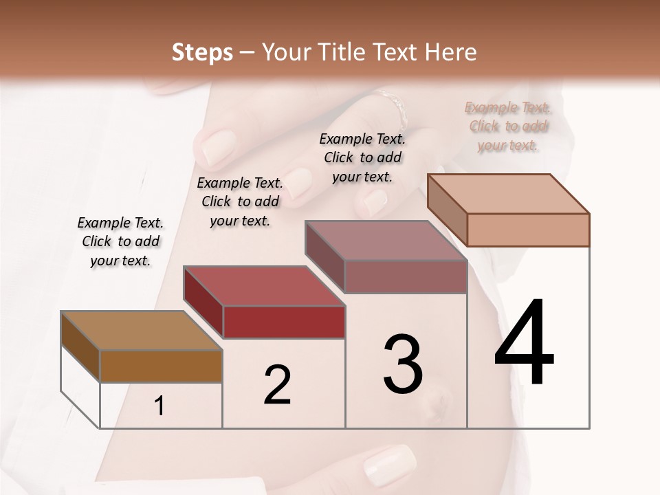 Navel Parent Feminine PowerPoint Template