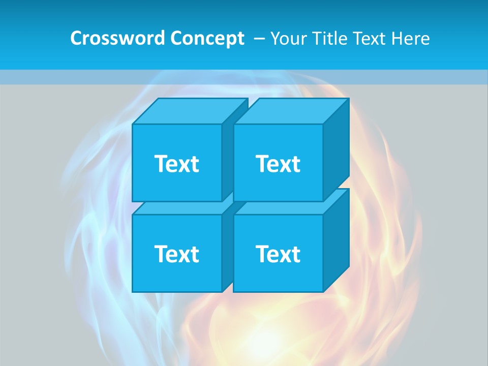 Background Yinyang Plasma PowerPoint Template