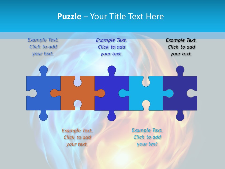 Background Yinyang Plasma PowerPoint Template