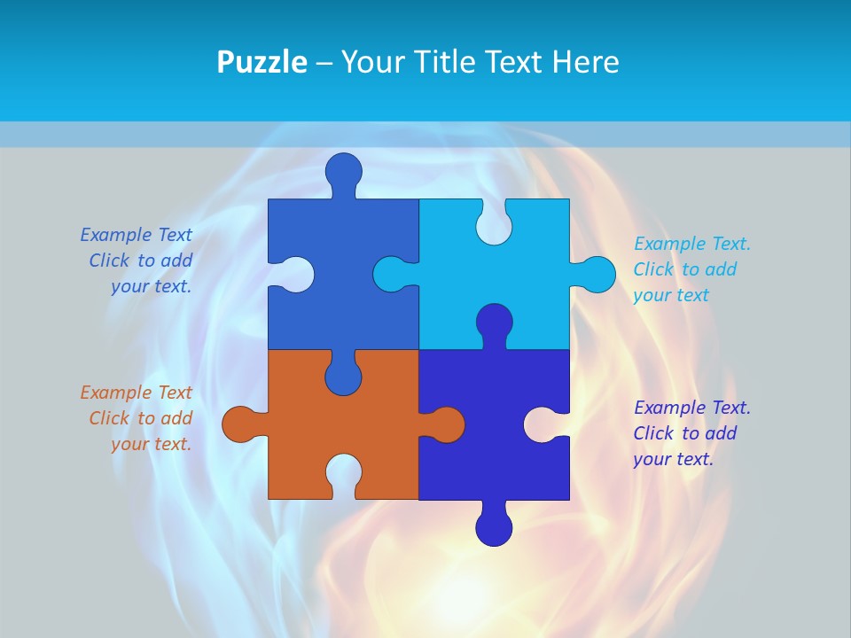 Background Yinyang Plasma PowerPoint Template