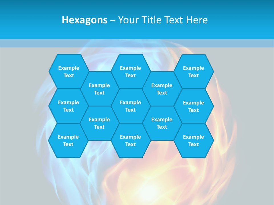 Background Yinyang Plasma PowerPoint Template