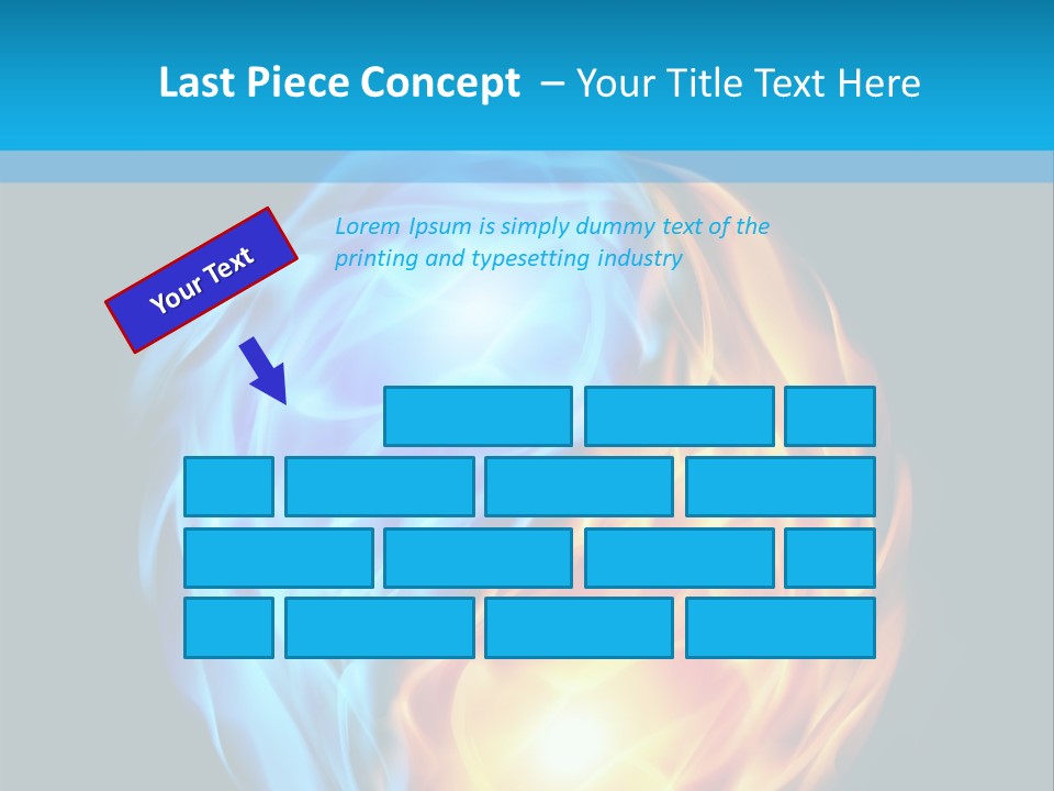 Background Yinyang Plasma PowerPoint Template