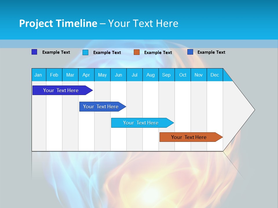 Background Yinyang Plasma PowerPoint Template