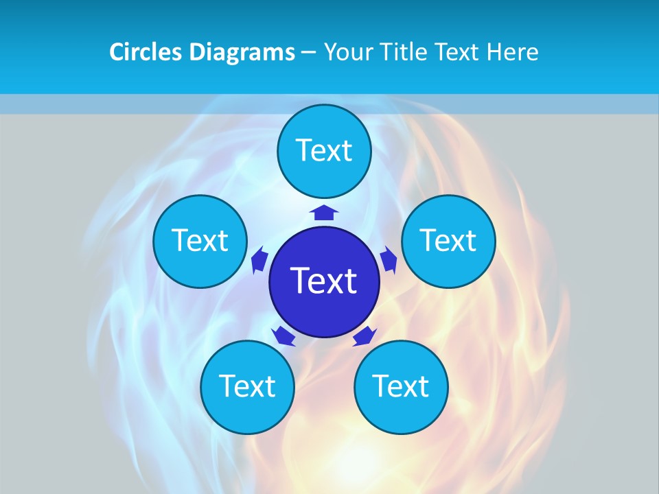 Background Yinyang Plasma PowerPoint Template