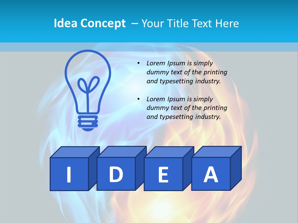 Background Yinyang Plasma PowerPoint Template