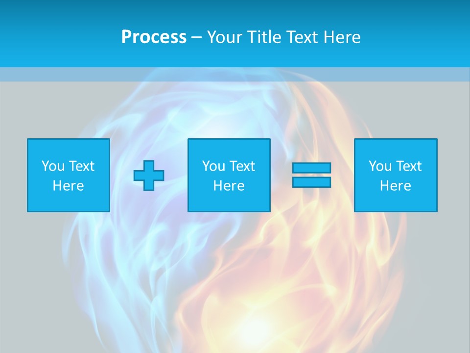 Background Yinyang Plasma PowerPoint Template