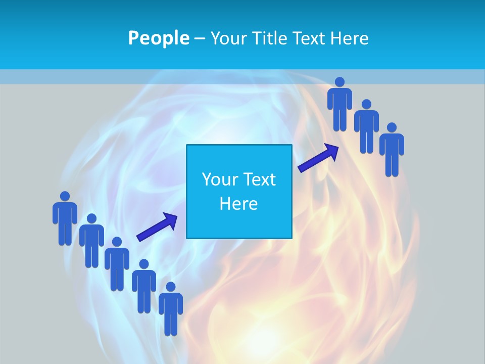 Background Yinyang Plasma PowerPoint Template