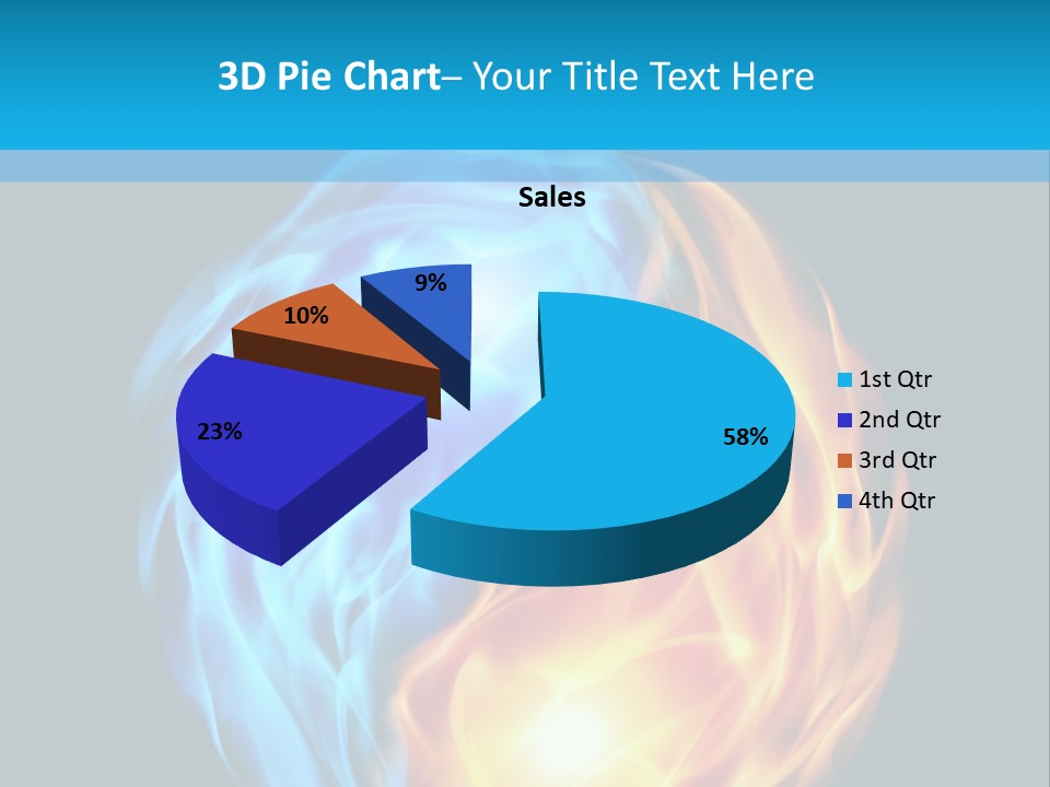 Background Yinyang Plasma PowerPoint Template