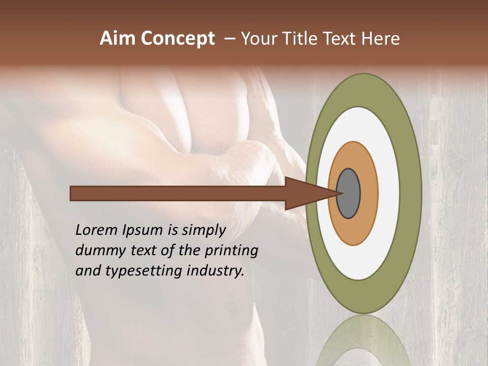 Strength Beauty Old PowerPoint Template