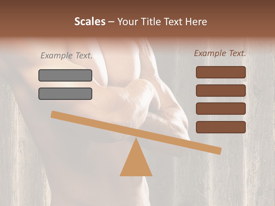 Strength Beauty Old PowerPoint Template