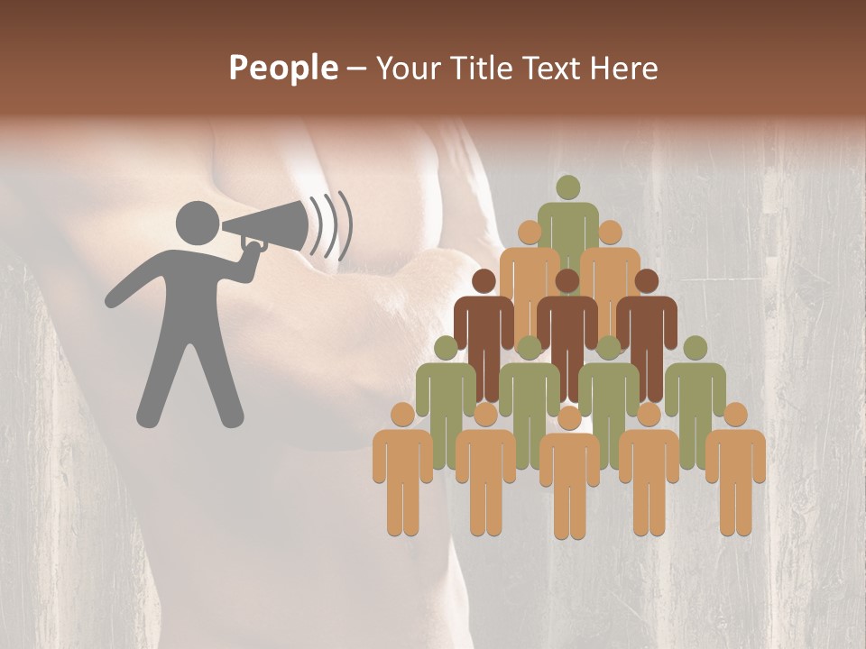 Strength Beauty Old PowerPoint Template