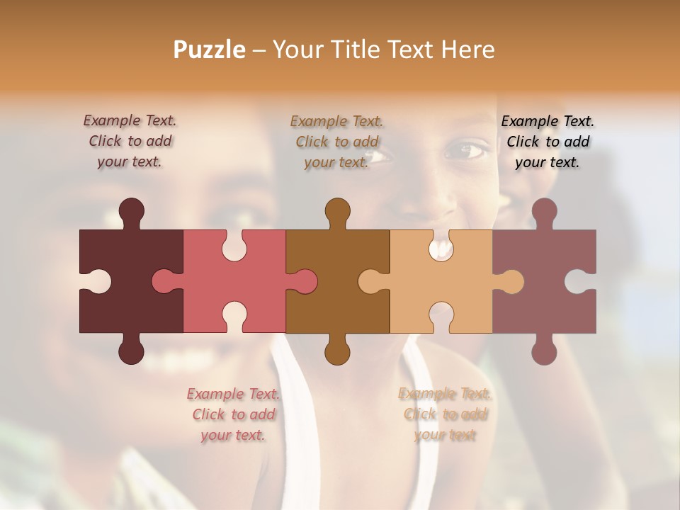 Business Beauty Smile PowerPoint Template