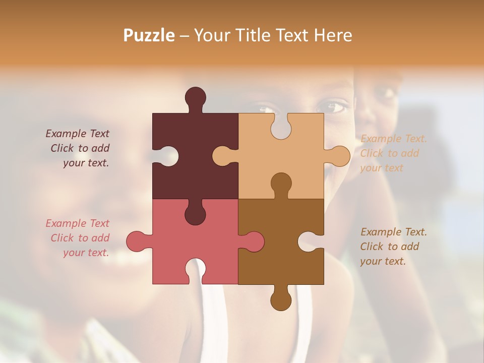 Business Beauty Smile PowerPoint Template