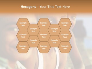 Business Beauty Smile PowerPoint Template