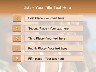 Business Beauty Smile PowerPoint Template