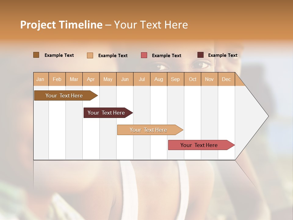 Business Beauty Smile PowerPoint Template