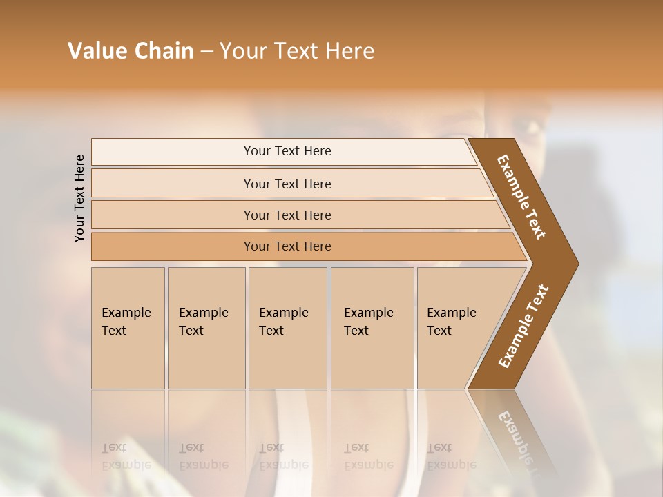 Business Beauty Smile PowerPoint Template