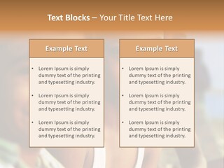 Business Beauty Smile PowerPoint Template