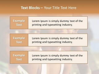 Business Beauty Smile PowerPoint Template