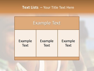 Business Beauty Smile PowerPoint Template