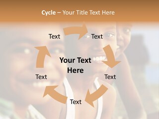 Business Beauty Smile PowerPoint Template