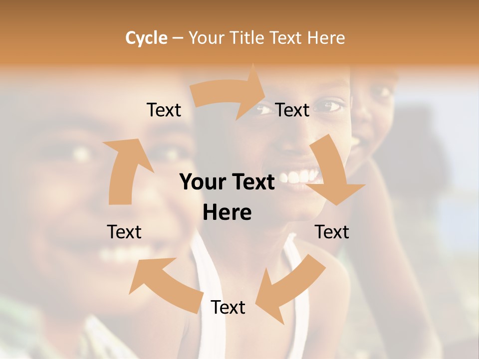 Business Beauty Smile PowerPoint Template