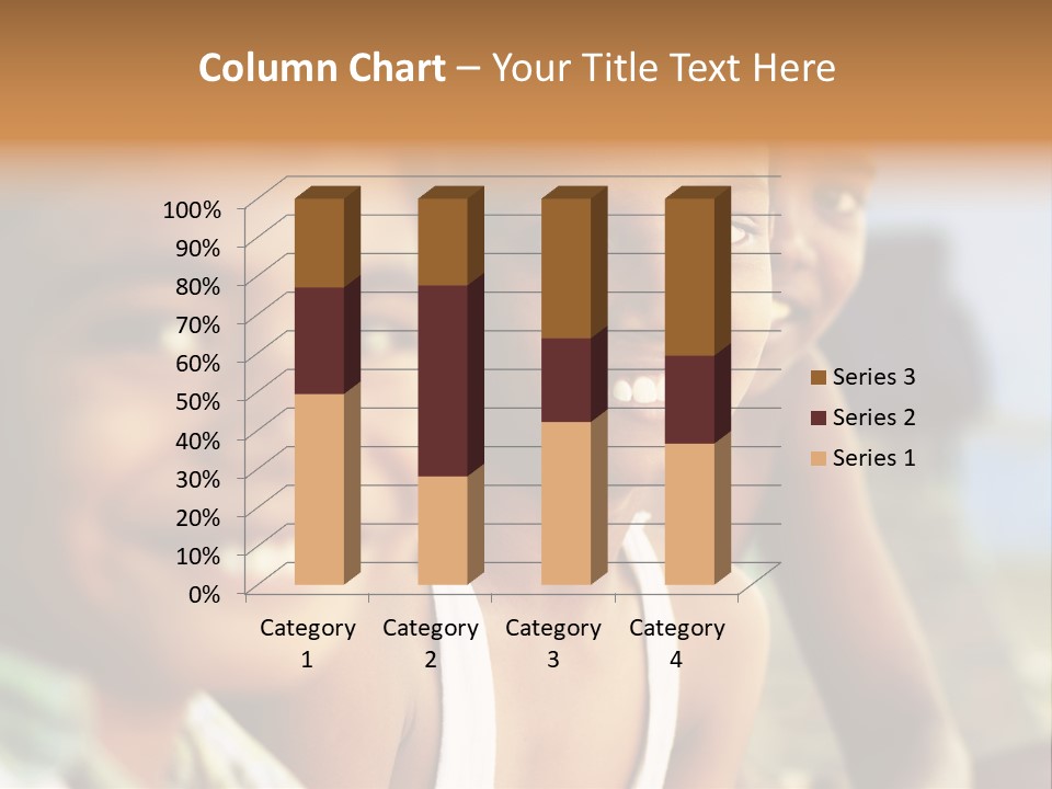 Business Beauty Smile PowerPoint Template