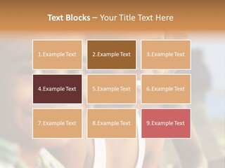 Business Beauty Smile PowerPoint Template