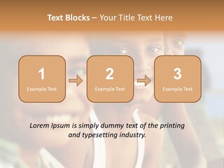 Business Beauty Smile PowerPoint Template