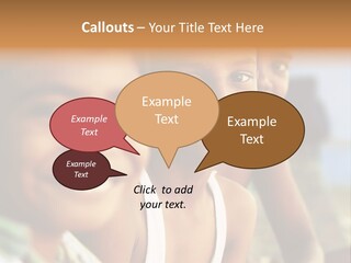 Business Beauty Smile PowerPoint Template