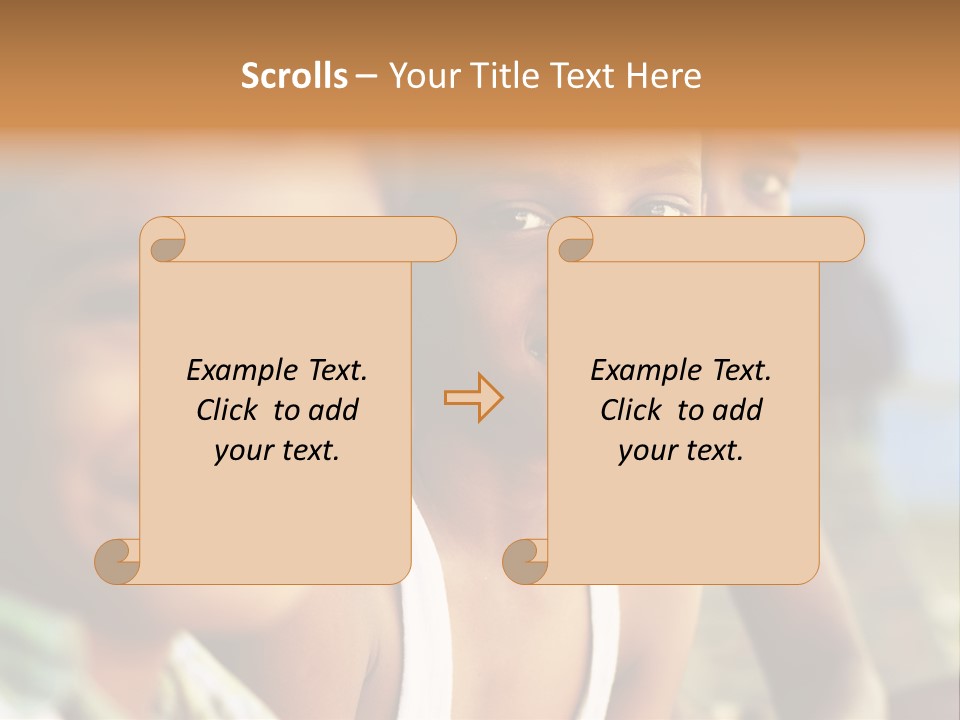 Business Beauty Smile PowerPoint Template