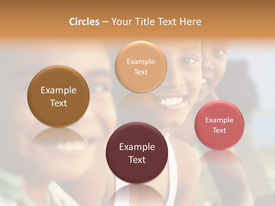 Business Beauty Smile PowerPoint Template