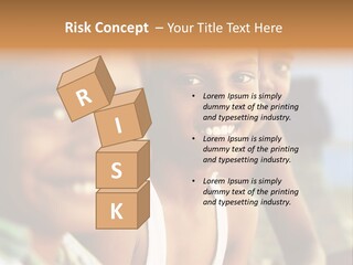 Business Beauty Smile PowerPoint Template