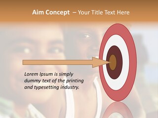 Business Beauty Smile PowerPoint Template