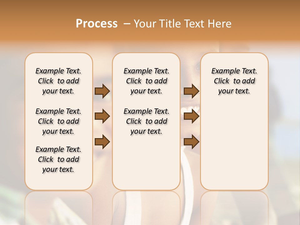 Business Beauty Smile PowerPoint Template