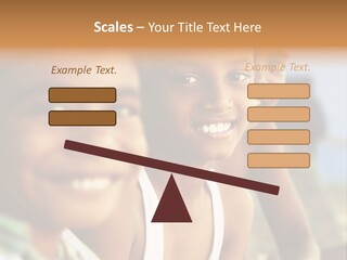 Business Beauty Smile PowerPoint Template
