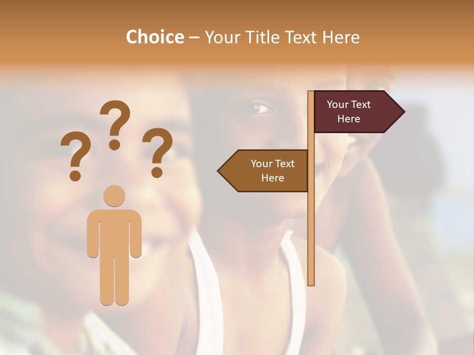 Business Beauty Smile PowerPoint Template