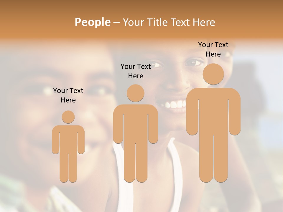 Business Beauty Smile PowerPoint Template