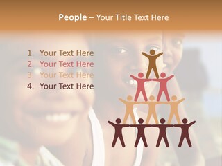 Business Beauty Smile PowerPoint Template