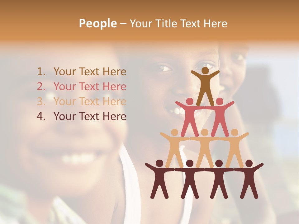 Business Beauty Smile PowerPoint Template