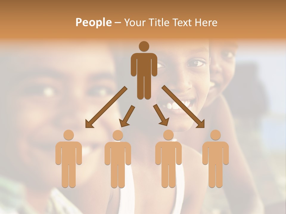 Business Beauty Smile PowerPoint Template