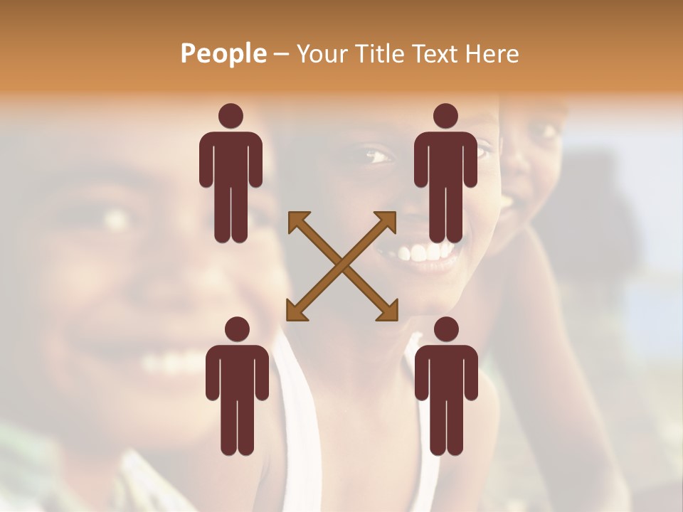 Business Beauty Smile PowerPoint Template