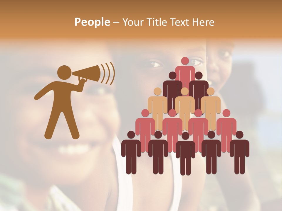 Business Beauty Smile PowerPoint Template