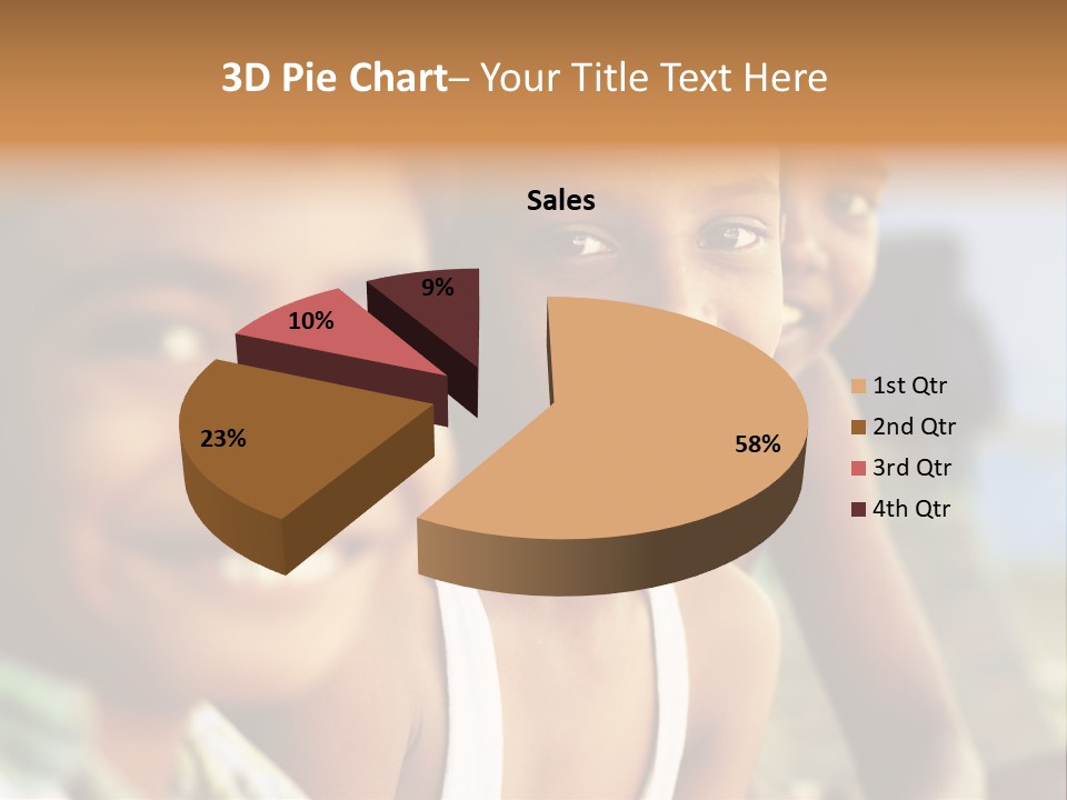 Business Beauty Smile PowerPoint Template