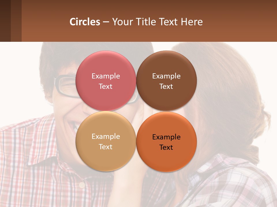 Talk Friendship Communication PowerPoint Template