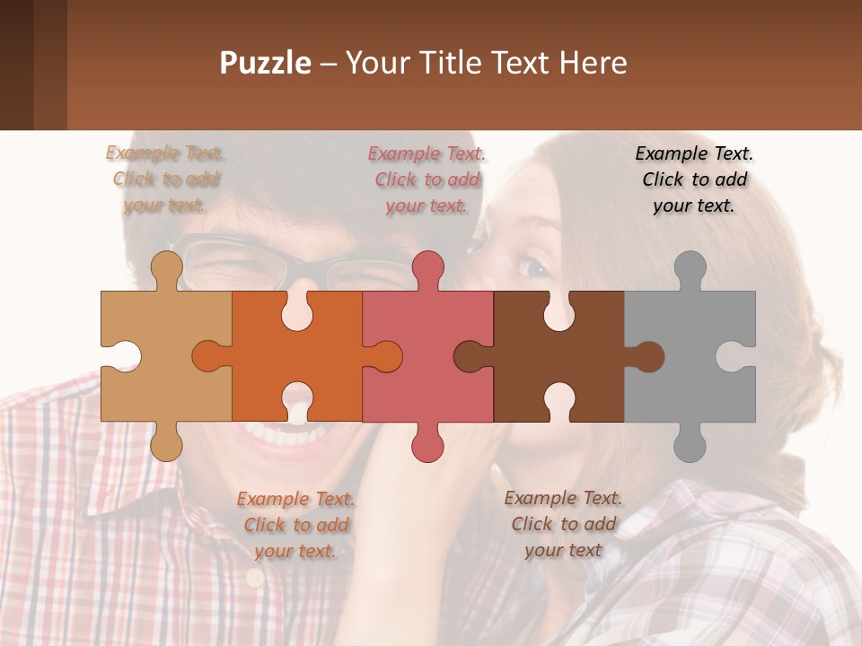Talk Friendship Communication PowerPoint Template