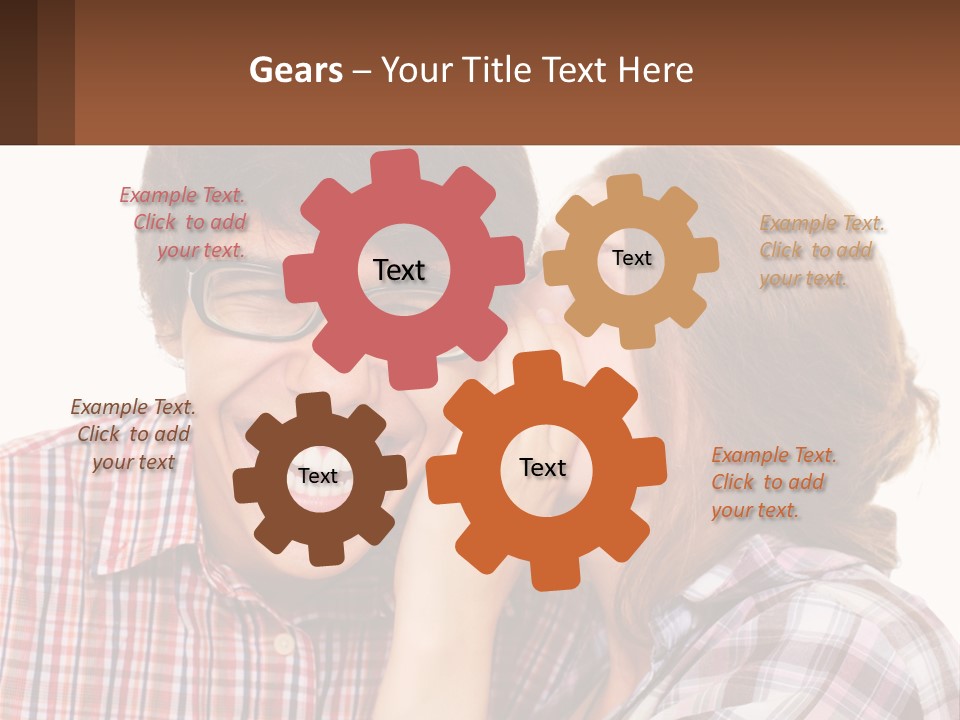 Talk Friendship Communication PowerPoint Template